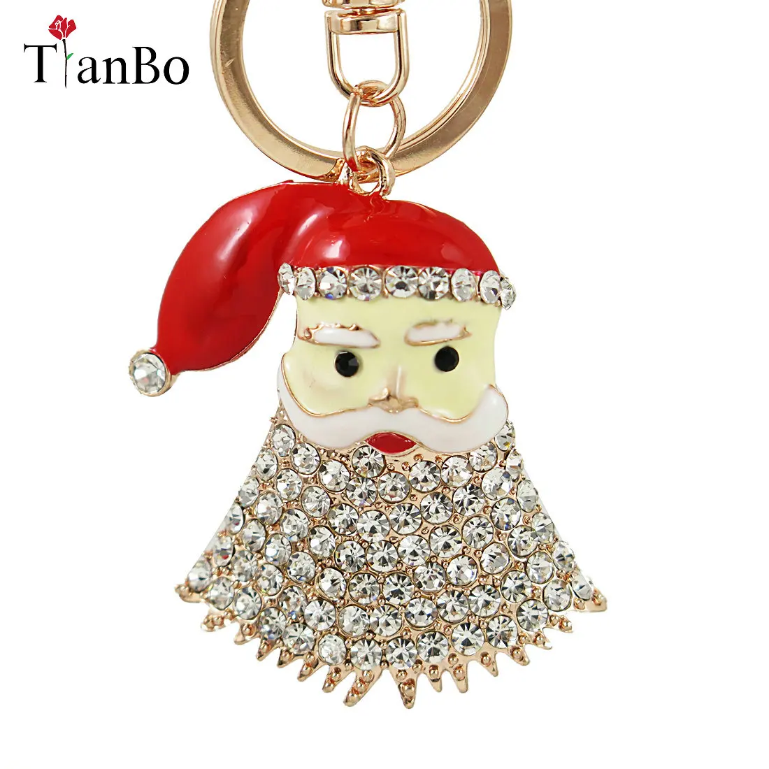TianBo 1 шт. хрустальный горный хрусталь Шарм рождественская подвеска с
