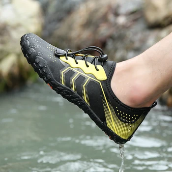 2019 Outdoor Men Aqua Water Shoes Women Upstream Shoe Wader Surfing Fishing Swimming Cycling Unisex Five Finger Beach Sneakers