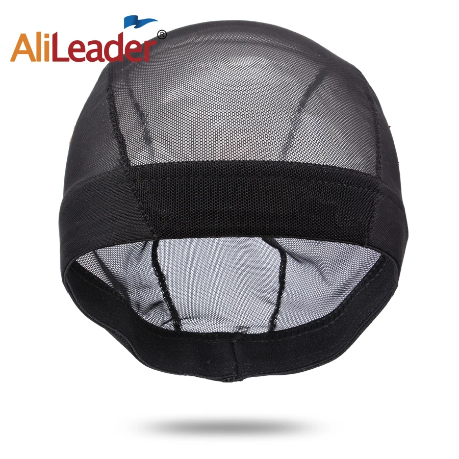 Hot Sell Black Wig Caps For Making Wig Spandex Net Elastic Dome Cap