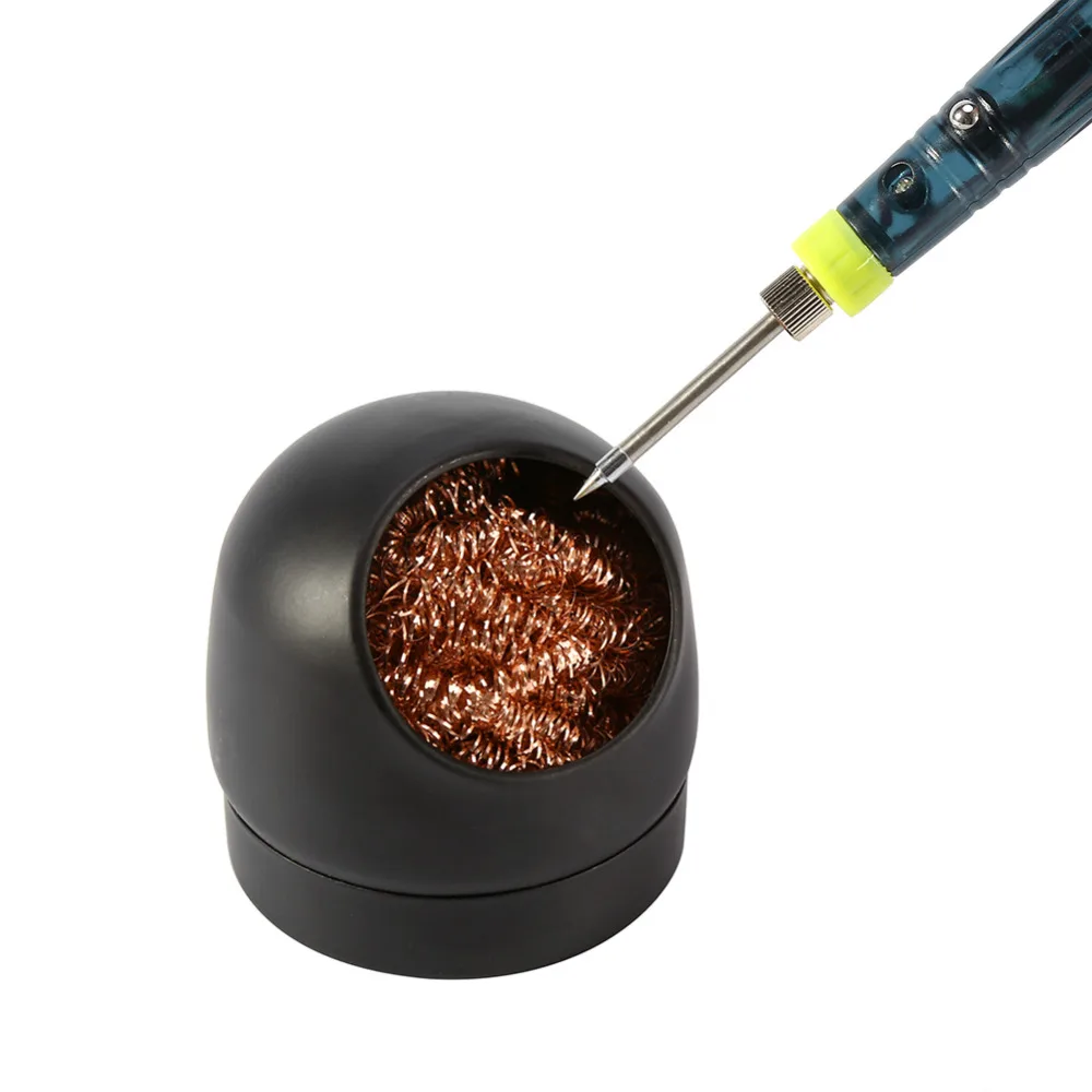 Welding Soldering Solder Iron Tip Cleaner Cleaning Steel Wire With