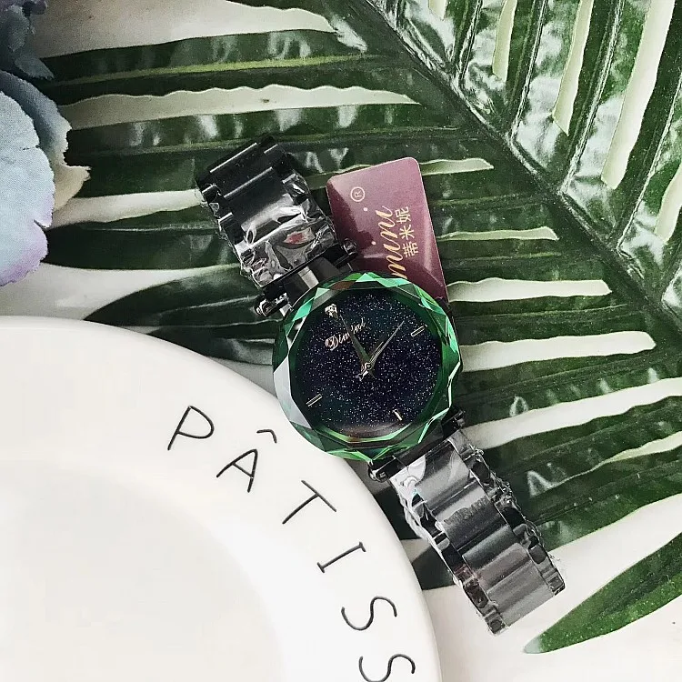 

Women's Watch Women's Fashion Color Stainless Steel Women's Watch Luxury Delicate Star Woman's Watch reloj mujer relogio feminin