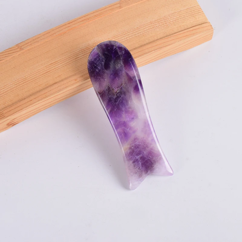 Massage Tool China Traditional Stone Facial Gua Sha Natural Amethyst Tools SPA Acupuncture Scraping Healing Gemstone Health Care Massage Tool China Traditional Stone Facial Gua Sha Natural Amethyst Tools SPA Acupuncture Scraping Healing Gemstone Health Care