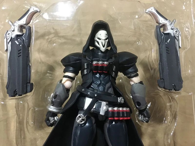 Фигурка игры 17 см figma 393 OW REAPER подвижная Аниме ПВХ Фигурки игрушки аниме для детей