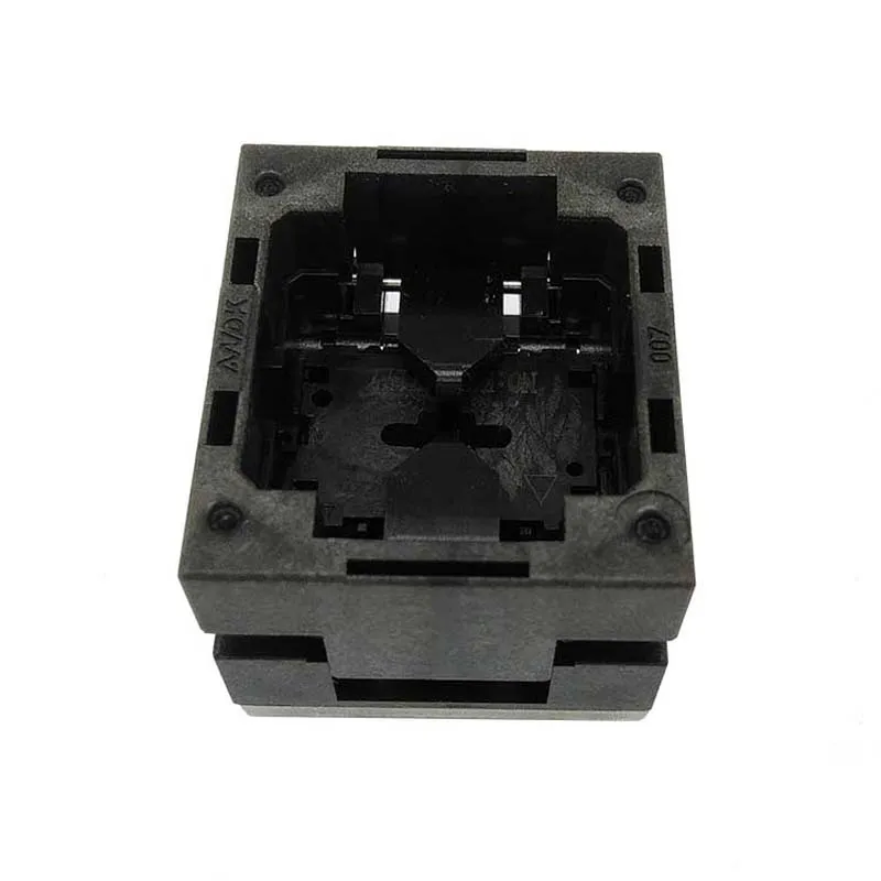 QFN6 WSON6 DFN 6 горит в розетке Открытый Топ Pogo Pin IC тестовая розетка шаг 0 65 мм размер