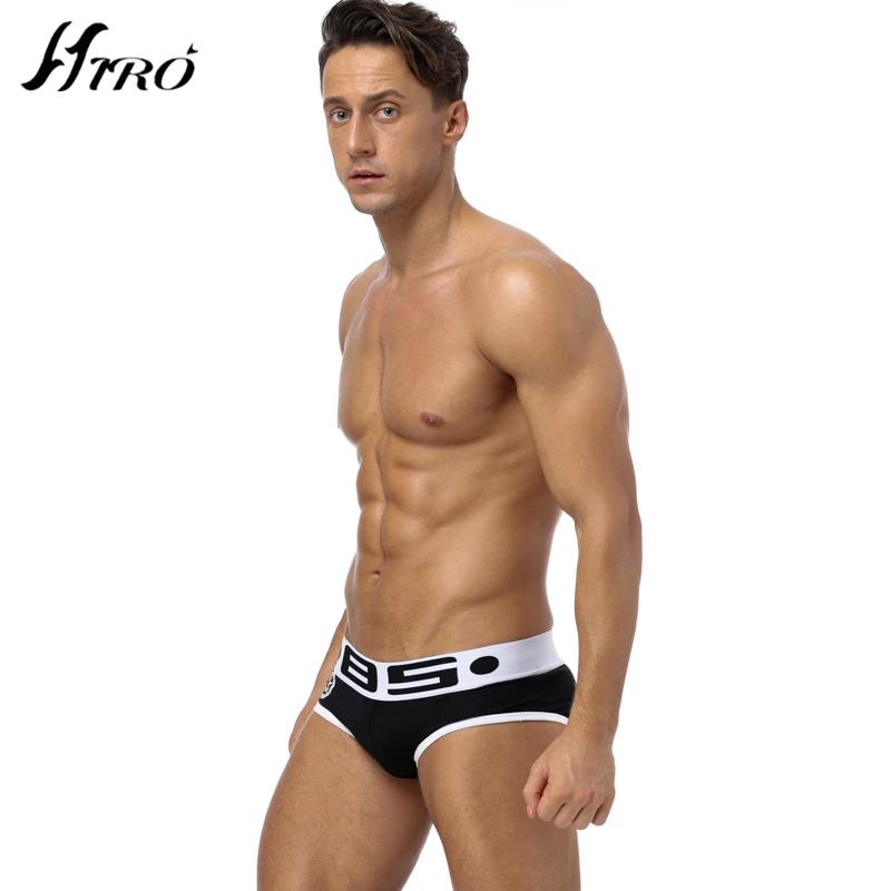 Мужское нижнее белье Cueca для геев мужские шорты с пенисом сексуальное из хлопка