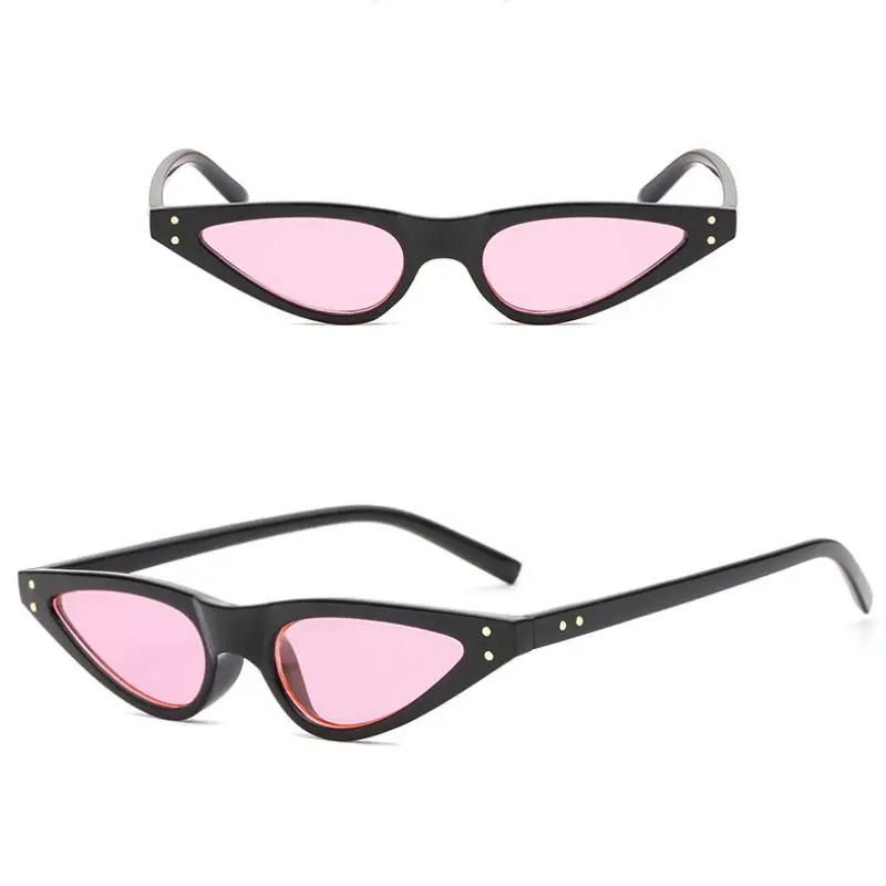 2018 Triangle Shape Frame Sunglasses Women Cat eye Sun Eyewear Fashion