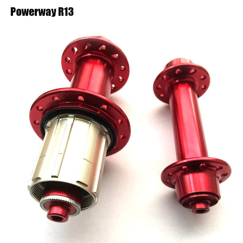 Ultralight-POWERWAY-R13-Carbon-Bike-Racer-Road-Bicycle-Aluminum-Disc-red-Hub-for-SHIMAN0-or-Campy