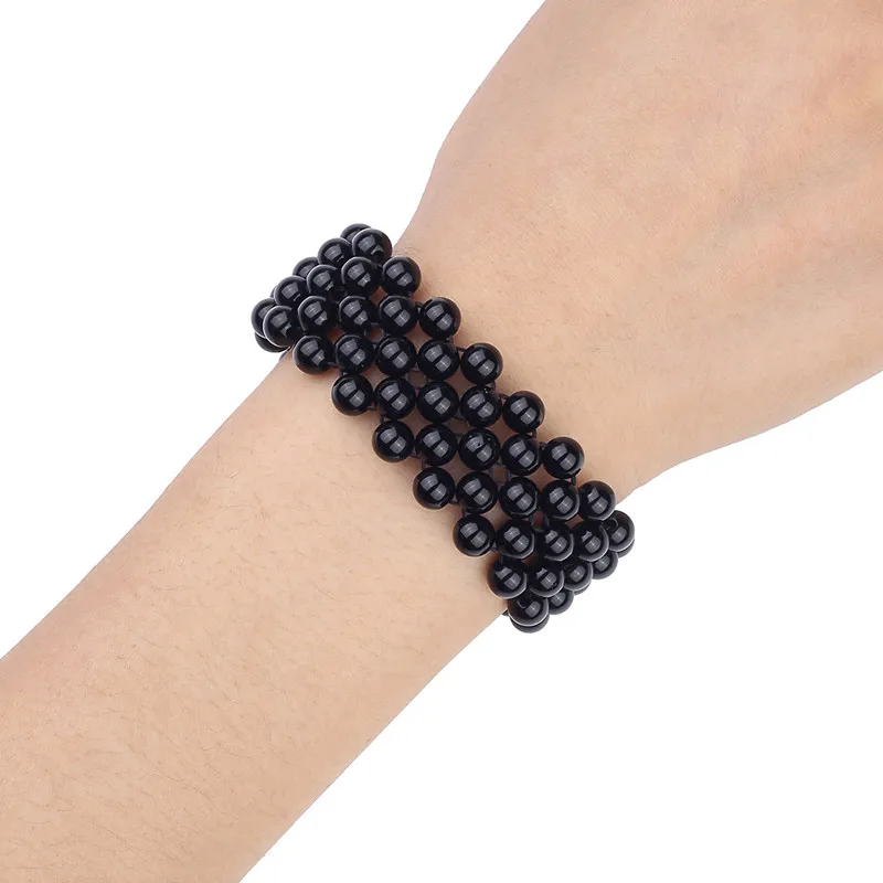 Agate Watch Strap for Apple Watch 38mm 42mm Hematite Bracelet Watch Band for iwatch 3 2 1 Jade Pulseira Feminina Watchband (5)