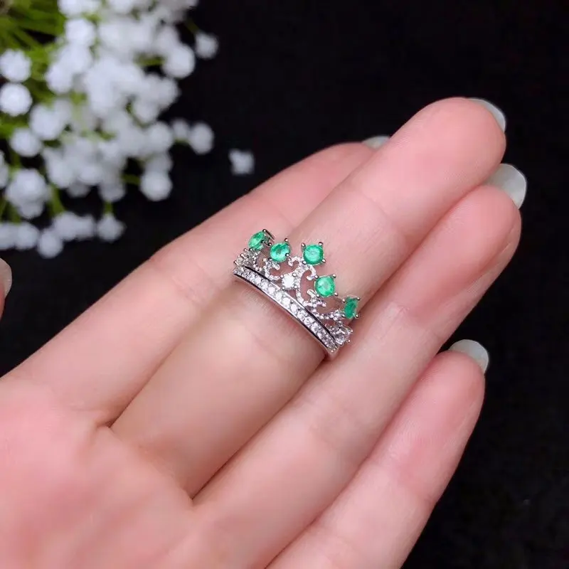 Emerald crown best sale ring