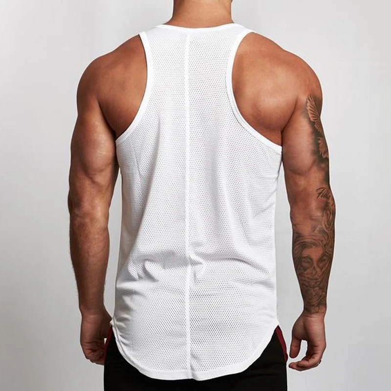 Новые летние модные мужские фитнес Activewear безрукавки для женщин рубашка тренажерный зал Спорт Бодибилдинг Мышцы футболка жилет