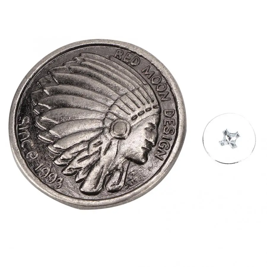 30mm Copper Round Snap Buttons Coat Jeans Bag Craft Purse Handbag Clasp Coin Buckle Handbag Button
