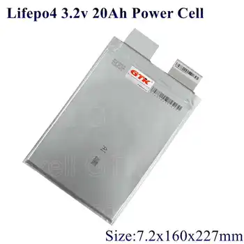 

12pcs EU US lifepo4 20ah battery 3.2v cell 200A 100A amps for diy pack 36v 20ah EV energy high voltage power supply rate bateria