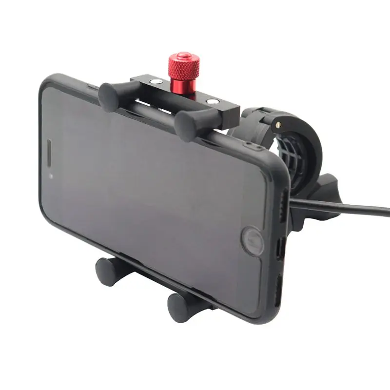 New-12V-24V usb-переключатель вращающийся на 360 ° держатель для мобильного телефона для велосипеда мотоцикла