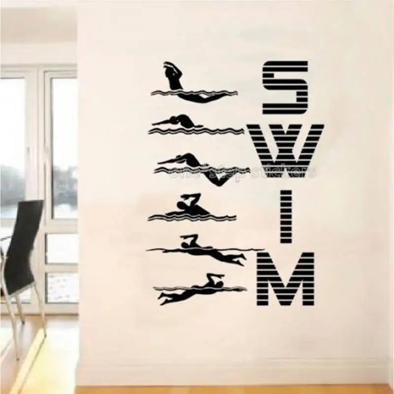 Wall Vinyl Decal Home Decor Art Sticker Strong Muscular Man