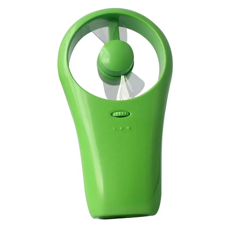 Ручной мини Супер Mute USB/вентилятор охлаждения на батарейках - Цвет: Green