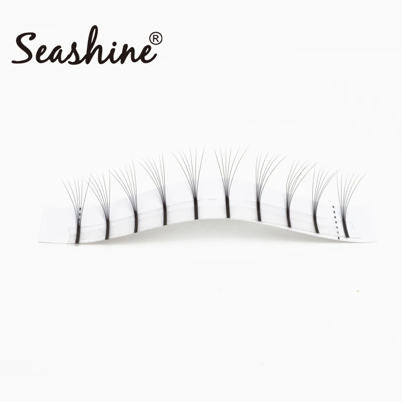 Seashine Роскошные ресницы предварительно fanned 2D3D4D5D6D объемные сделанные вентиляторы