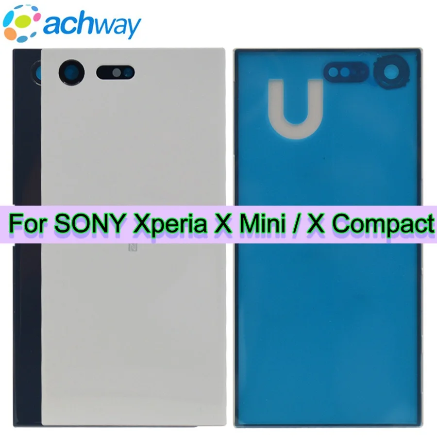 Новая задняя крышка для Sony Xperia X Mini аккумулятора панель стеклянный корпус F5321 SONY