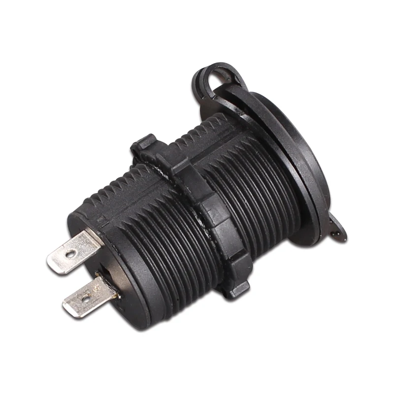 1 автомобильное зарядное устройство USB с синей лампой LED 5V 3.1A + набор