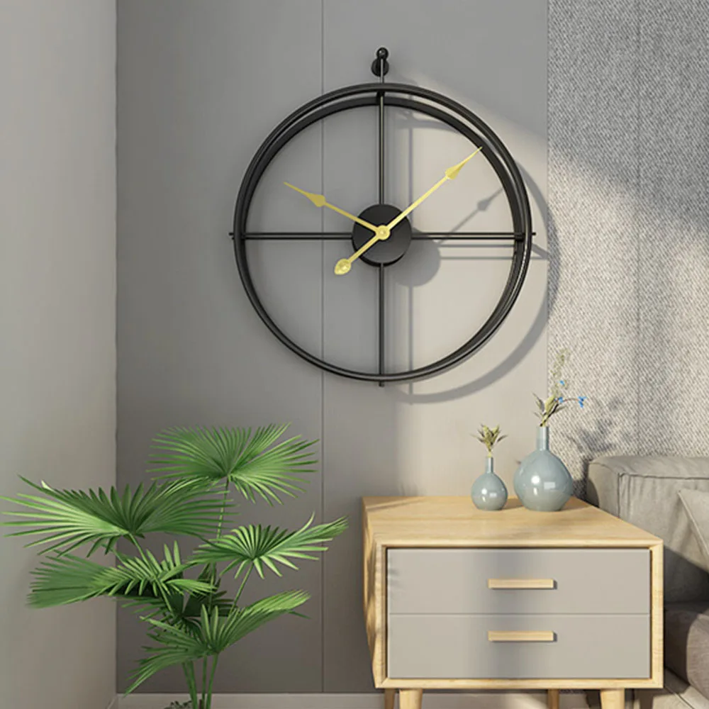 

Large Brief European Style Silent Wall Clock Modern Design For Home Office Decorative Hanging Wall Watch Clocks Hot Gift