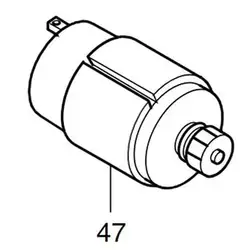 Двигатель постоянного тока 629677-8 для 220-240 V Makita 6835 DWDE 6831DWH 6831DWA 6835D 6831D