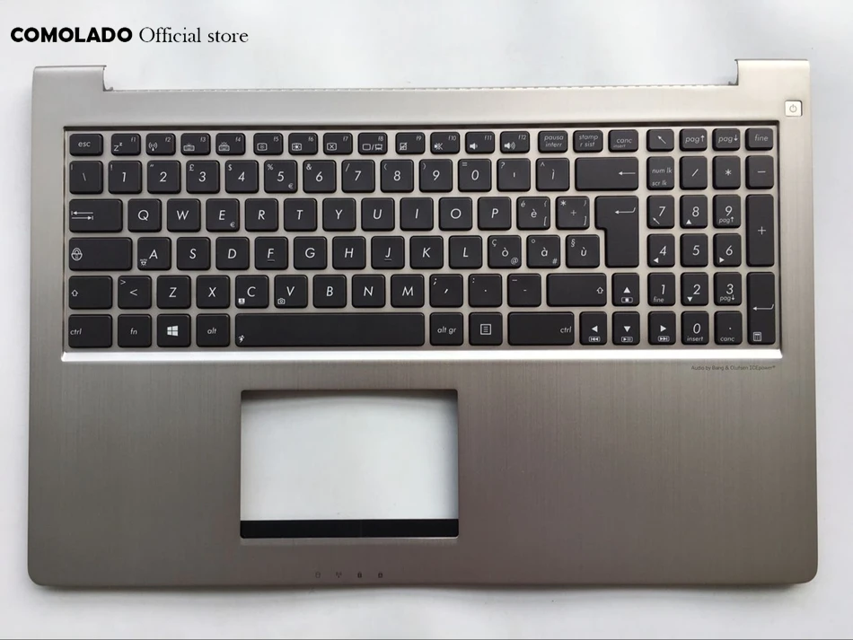 Это итальянская клавиатура для ASUS UX51 UX51VZ Palmrest с C Крышкой подсветка клавиатуры