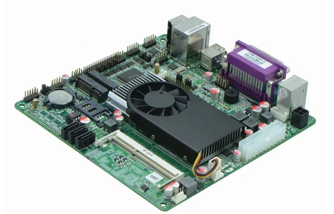 1037U Dual Core 22nm CPU/ 6*COM/Dual 24bit LVDS/ POS Industrial Motherboards/ ATM Motherboards/ Mini ITX