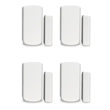 4 x Wolf-Guard беспроводной контактный дверной и оконный магнитный датчик детектор для система охранной сигнализации для дома 433 МГц MC-06A 4 шт./лот