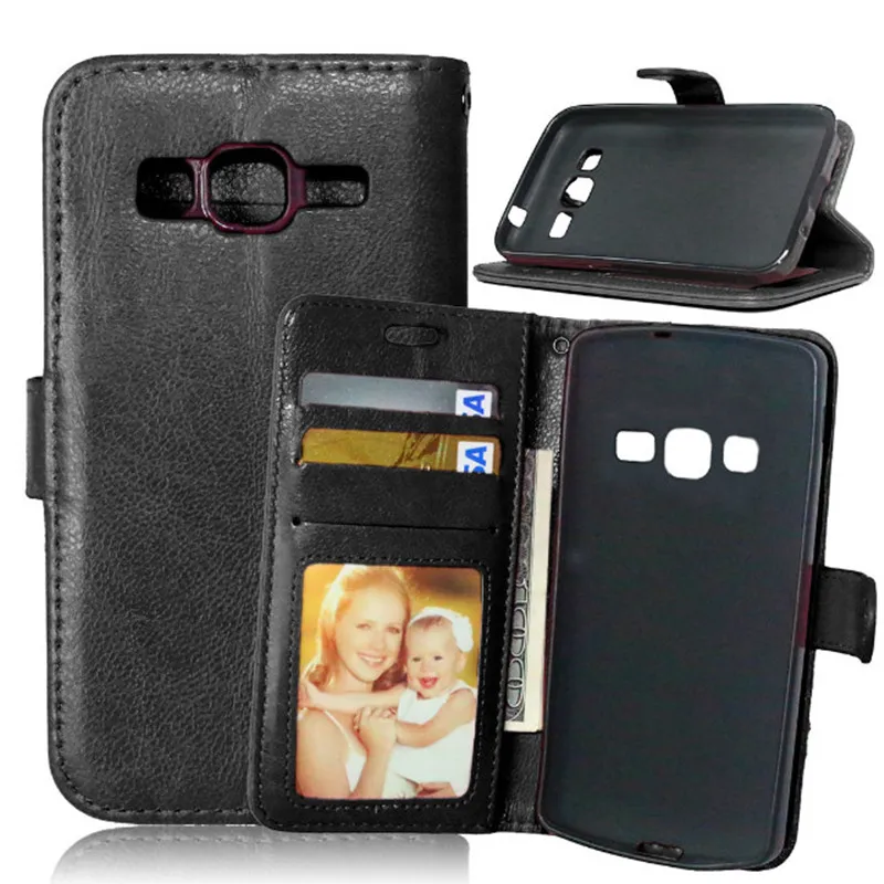 

G388F Business Luxury Wallet 3 Cards Leather Flip Funda Brand Case For Samsung Galaxy Xcover 3 G388F Xcover3 G388 388 Cover Case