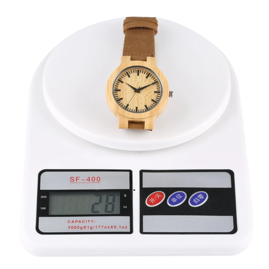 Creative White Spot Design Wooden Watches Quartz Watches Men Pure Bamboo Woody Wristwatches for Men Clock Male Gift Reloj Hombre 2012 2020 2024 (11)