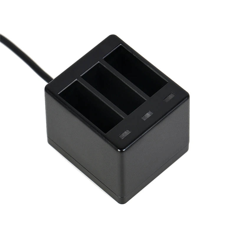 OOTDTY USB тройной слот зарядное устройство для GoPro Hero 5 Black Edition Экшн-камера