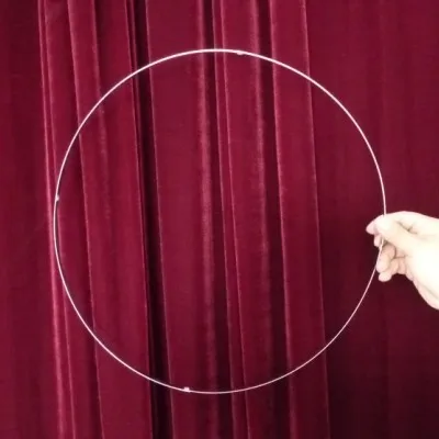 

Claassic magic Circle to Square (Stainless steel),stage magic trick,close up magic props,comedy,street,mentalism