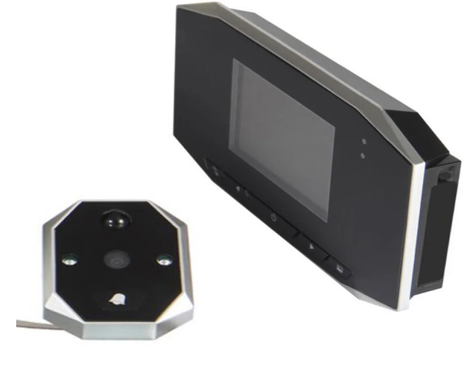 3.5 LCD Digital Video 4X Zoom 120 Wide angle Auto Door Viewer eye