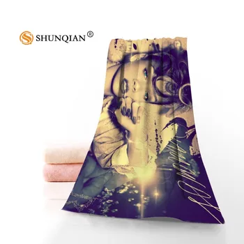 

Hot Custom Rihanna Towel Printed Cotton Face/Bath Towels Microfiber Fabric For Kids Men Women Shower Towels A7.24-1