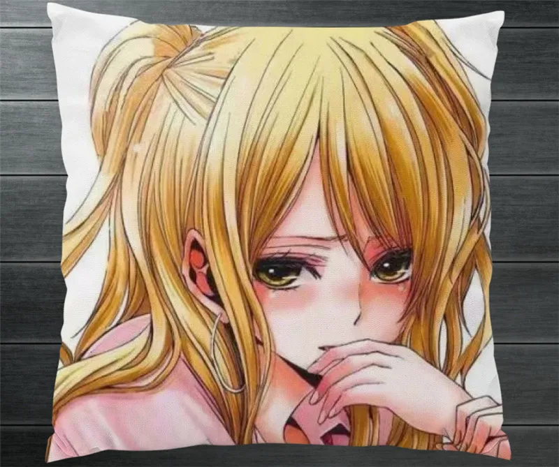 

Anime Citrus Aihara Yuzu Aihara Mei Two Side Pillowcases Hugging Pillow Cushion Case Cover Otaku Cosplay Gift New P1