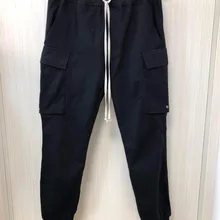 19ss Owen Seak, мужские брюки, хлопок, Готическая Мужская одежда, спортивные штаны, летние легкие Женские однотонные свободные штаны, размер XL