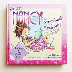 Причудливый Нэнси Storybook Treasury включает 6 классических историй Джейн О 'Коннор книга на английском для детей/девочек твердый переплет