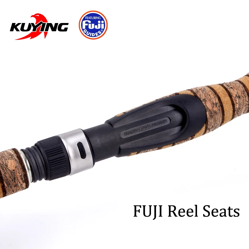 Ультралегкая мягкая рыболовная удочка KUYING Teton 1 8 м 9 92 UL кастинговое удилище из