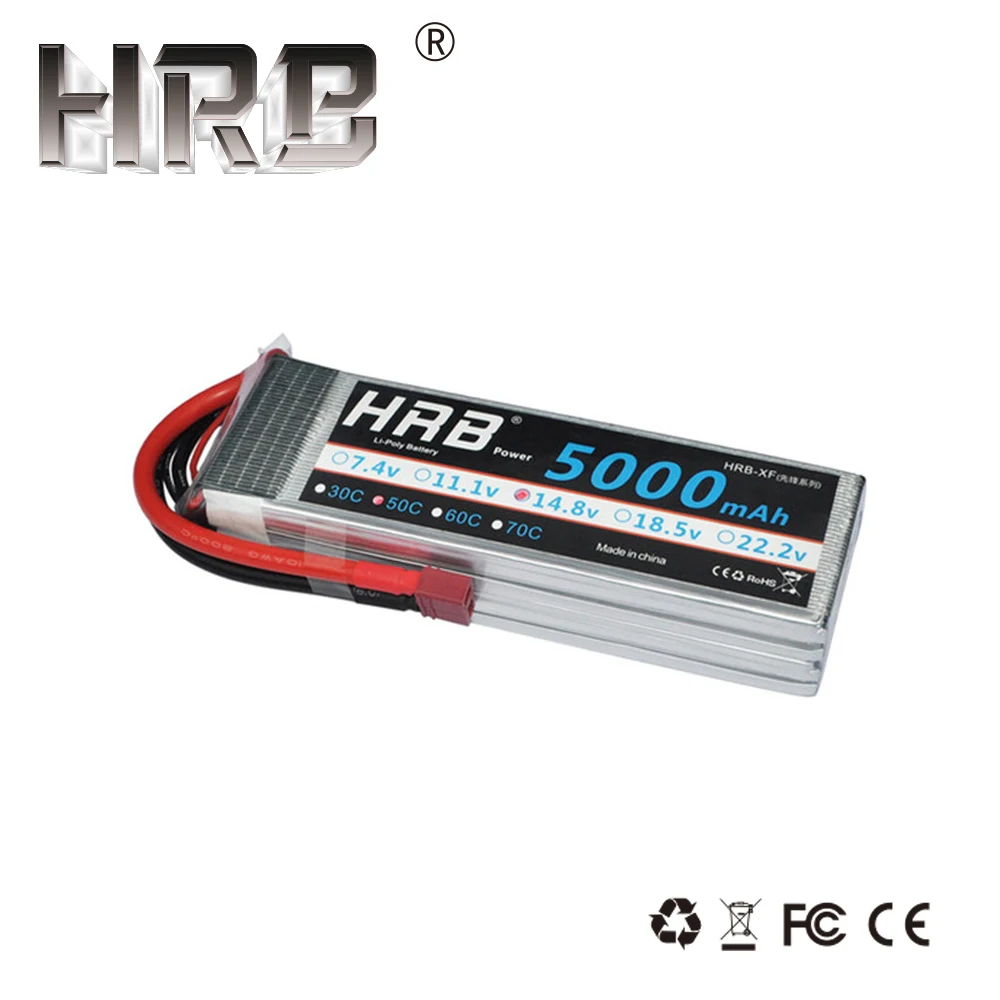 Chargeur Lipo 2Pcs Batterie Lipo HRB 6S 22.2V 3300mAh 60C - Connecteur EC5 - Pour RC Hélicoptère Voiture Batterie Rc 6s