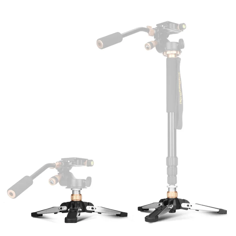 5KG Maxload Universal Video Monopod Stand Base Monopod Tripod Manbily Mini Three Feet Support for D