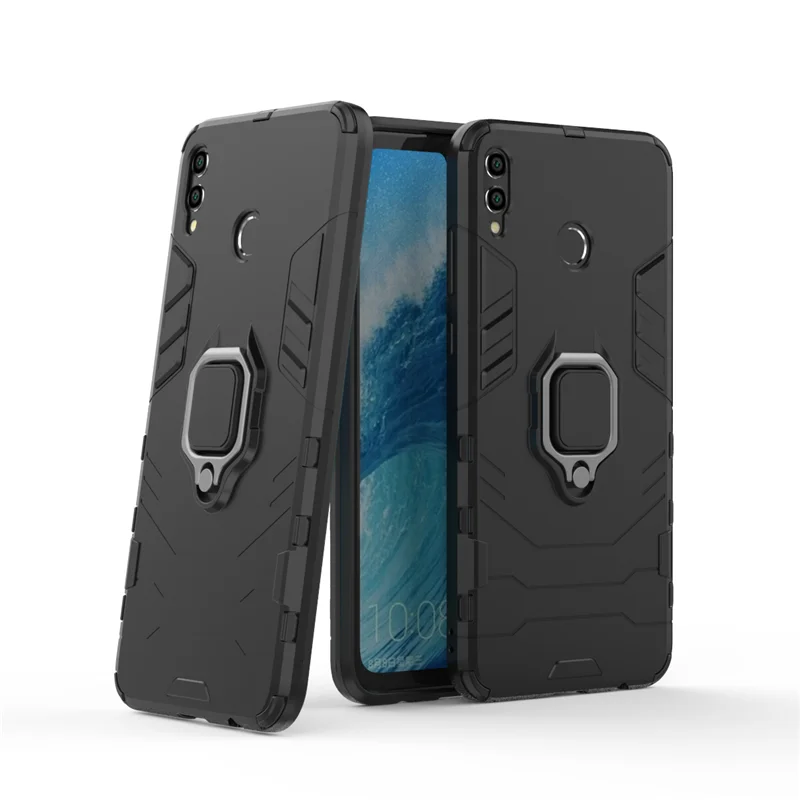 

For Huawei Honor 8X Max Case Magnetic Finger Ring Kickstand Hard Phone Case For Huawei Honor 8XMax Cover For Honor 8X Max Fundas