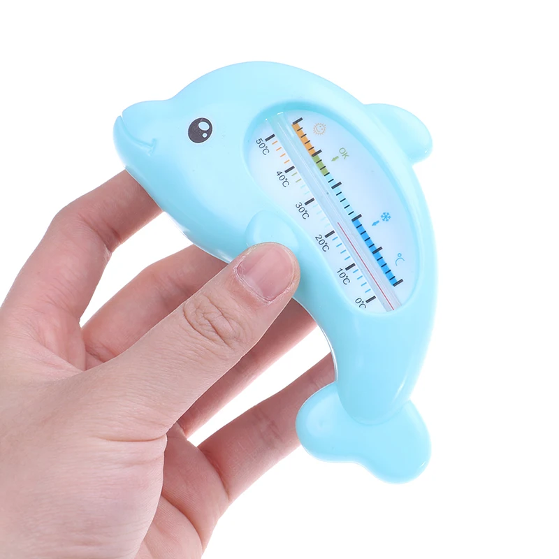 Cute Water Room Bath Thermometer Cute Cartoon Baby Bathing Dolphin Temperature Infant Kid Shower Toy Child Bath Shower Product