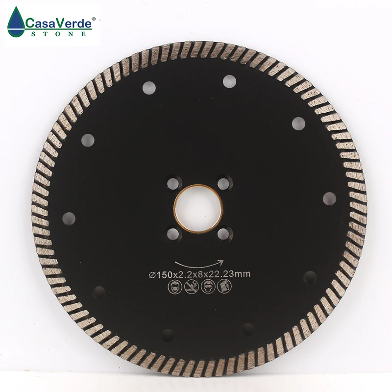 

Free shipping DC-CRTB04 6 inch diamond cutting blade 150mm for granite and marble circular saw blade