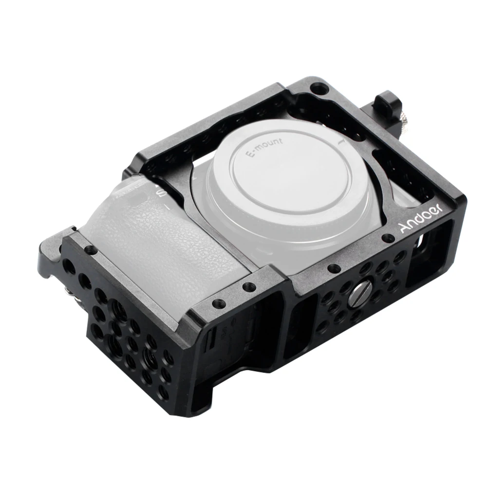 Andoer видео Камера Кейдж стабилизатор протектор с кабельным зажимом для sony A6000 A6300 A6500 NEX7 ILDC для установки микрофона штатив