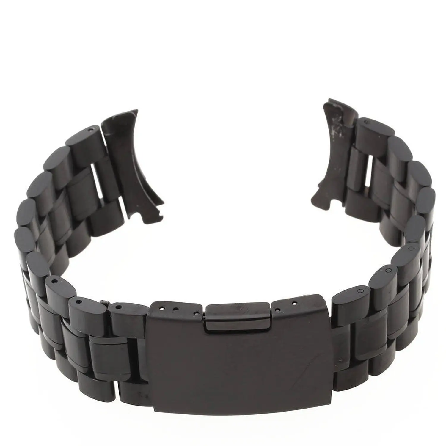 

Fashion Steel Black Wrist Strap Replacement for Watch Watch strap 22mm