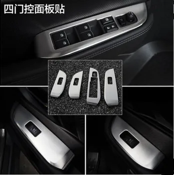 

Car styling Door handle panel Frame Trim Decoration Sticker Cover Case For Subaru Outback Legacy 2015-2019 car accessories