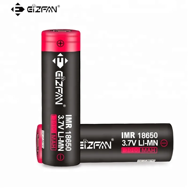 

EIZFAN 18650 Battery 60A 3000mAh EFAN Vape Battery for SMOK Eleaf Vaporesso Wismec Tesla Voopoo Drag Ijoy Kangertech Vape Mod E3