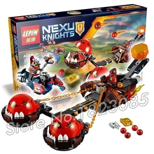334pcs 2016 Knights Beast Master’s Chaos Chariot model building bricks minifigures Educational toys Nexus Compatible With Lego