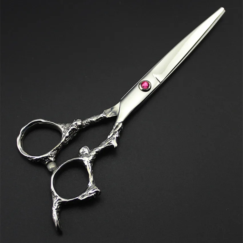 cutting scissor Профессиональные 6 дюймов Япония 440c Дракон стричь ножницы для волос резка ножницы салон филировочные sissors Парикмахерская makas Парикмахерские ножницы - Цвет: cutting scissor