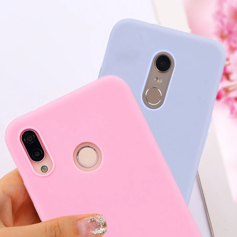 

Matte Candy Color Silicone TPU Cases For Xiaomi Mi 9 SE 8 A2 Lite A1 6X 5X Redmi 7 Note 7 6 Pro 5 Plus 5A 6A 4 4X S2 Cover Capa