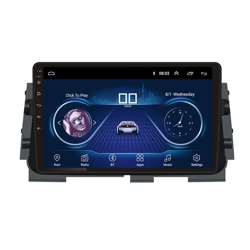 Clearance 10.1inch IPS and 2.5D Touch Screen Android 8.1 Car DVD GPS Navigation for Nissan kicks 2017-2018 Radio Audio Stereo 1